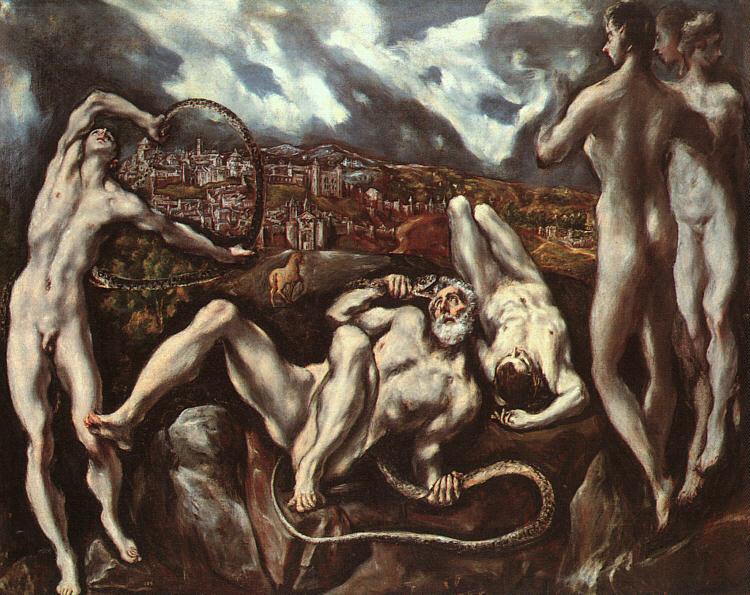 El Greco Laocoon 1 oil painting image
